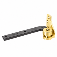 Rixson 117 1/4-LTP Bottom 3/4" Offset Pivot, Less Top Pivot, US3-605 Bright Brass