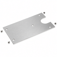 Rixson 204050 Floor Closer Floor Plate with Screws, For 20 Series, US26D-626 Satin Chrome