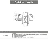Corbin Russwin CLX33903-102D-626-CL6