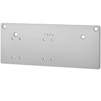 Accentra 5800PDP 689 aluminum narrow top rail drop plate, parallel arm, for 5800 Series door closer