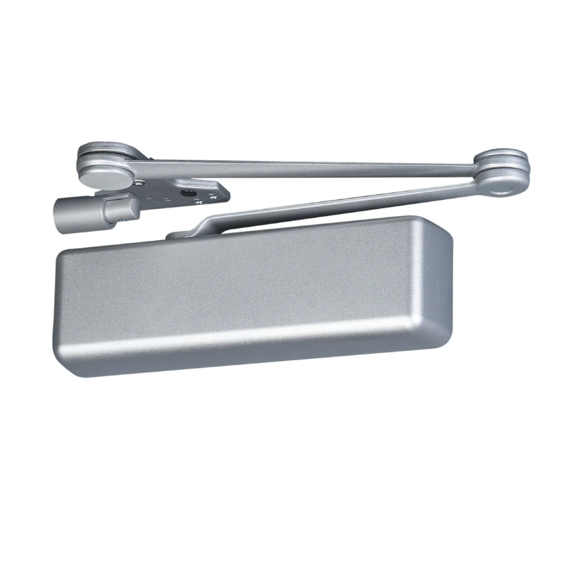 Accentra 5831-SNB Grade 1 surface door closer, aluminum finish, non-hold open parallel arm with spring stop