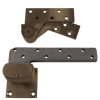 ABH L0147 Lead lined Heavy Duty 3/4 Inch Offset Door Pivot Set, Top And Bottom