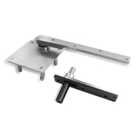 ABH 0117.75 Heavy Duty Center Hung Pivot Top And Bottom Complete Set