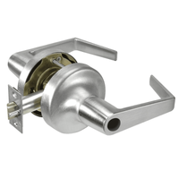 Accentra (Yale) AU5307LN-626 Medium Duty Cylindrical Lockset, Entrance Function, AU Lever, Brushed Chrome