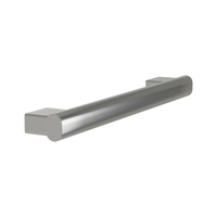 Bradley 8B1-0013600 Elvari Series 36 inch oval grab bar in satin stainless steel (SS) finish