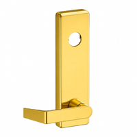 Falcon 510L-DANE Exit Device Classroom Function Lever Trim, Less Cylinder, For 25 Series Exit Device