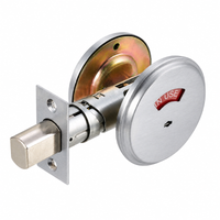 Falcon D271 Occupancy Indicator Deadbolt With Thumbturn, Standard Strike, Grade 2, Non Handed - US26D