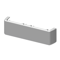 LCN 4010-72 Standard Plastic Cover Part, For 4010 Series Surface Door Closer, Non-Handed