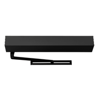 LCN 9531IQ-STD-COV-711 black electromechanical swing door operator with slide track arm