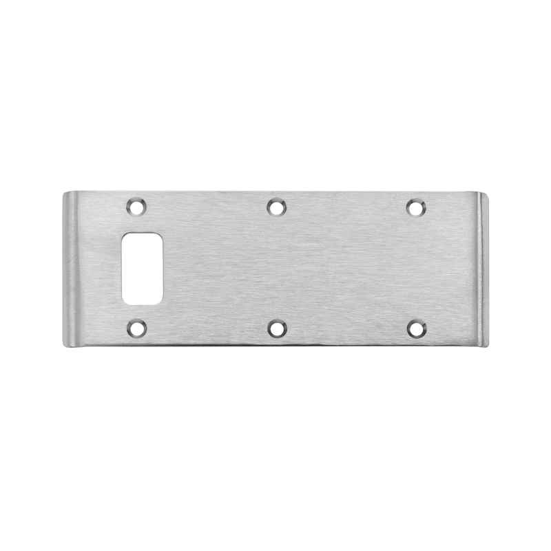 McKinney DLS-8-US26D Offset Hung Double Lipped Strike