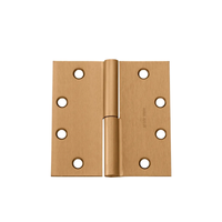 McKinney TA2731-4-1/2x4-1/2 Full Mortise Standard Weight Concealed Bearing Hinge, Two Knuckle - US10-612 Satin Bronze - RH Right Hand