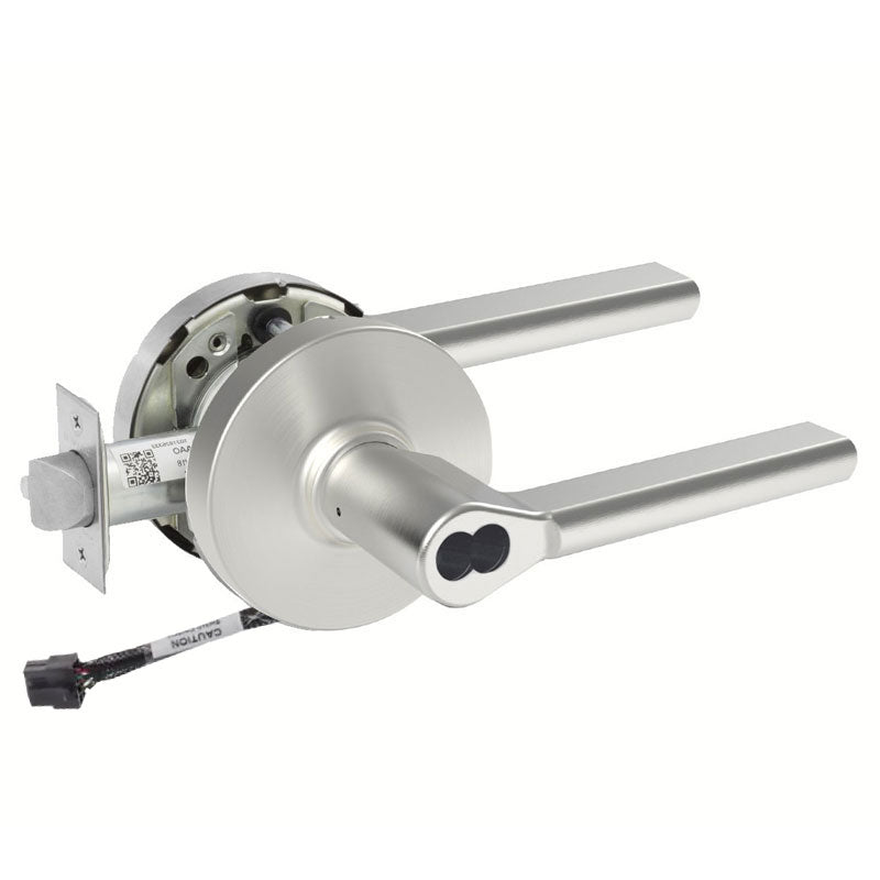 Sargent 70-RX-10XG04-LMD US26D satin chrome storeroom cylindrical lever lock, request to exit, SFIC less core