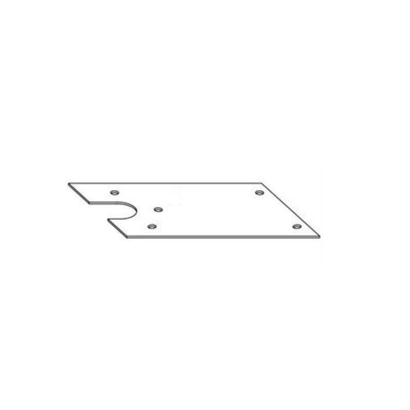 Rixson 204050-626, 20 Series Floor Closer Floor Plate with Screws