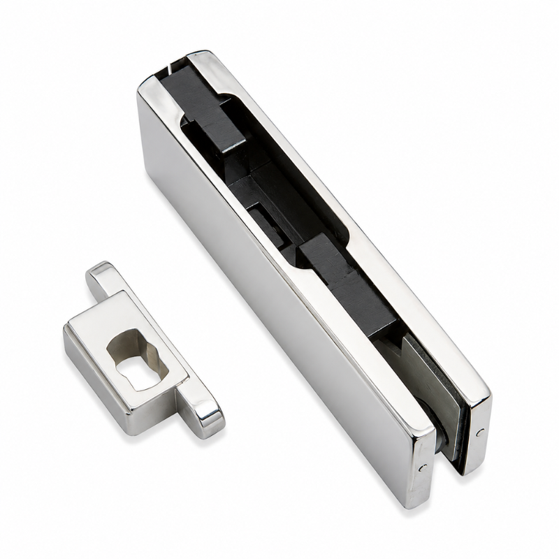 Rixson 7495PK-626 Pivot Center Hung Patch Fitting Pivot, Satin Chromium Plated