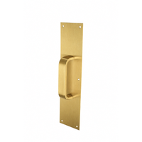 Rockwood 123 X 70C Pull Plate, 8" CTC Pull On 4" x 16" Plate