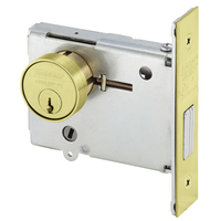 Sargent 4875 Grade 1 DeadLock - Single Cylinder x Turn Lever