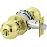 Sargent 6G37 6 Line Medium-Duty Cylindrical Knob Lock Classroom Function