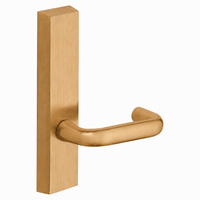 SARGENT 710-ETJ dummy lever trim for 80 series exit devices, satin bronze US10, rectangular escutcheon