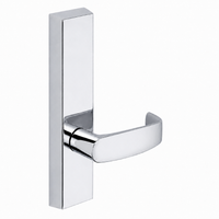 SARGENT 710-ETL dummy lever trim for 80 Series exit devices, US26 polished chrome, rectangular escutcheon