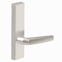 SARGENT 710-ETMJ dummy lever trim for 80 Series exit devices, satin nickel US15, rectangular escutcheon