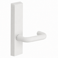 SARGENT 715-8-ETJ-WSP passage exit trim with J lever, white suede powder coat, non-keyed