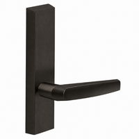 SARGENT 715-8-ETMJ exit device trim with MJ lever, US10B oil-rubbed bronze, rectangular escutcheon