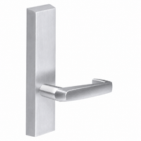 SARGENT 715-8-ETNJ exit device trim with NJ lever, non-keyed passage, satin chrome US26D