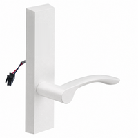 SARGENT 773-8-ETMV-12V-WSP electrified exit device ET trim with MV lever, white suede powder coat