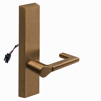SARGENT 773-8 ET electrified exit trim with ND lever, US10 satin bronze rectangular escutcheon, 12V