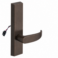 SARGENT 773-8-ETP-12V exit device trim with P lever, US10BE oil-rubbed bronze rectangular escutcheon