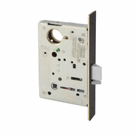 Sargent 8205-US10B Mortise Lock, Lock Body Only, Office or Entry Function, Single Cylinder