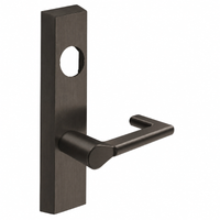 SARGENT LC-706-8-ETND-US10B exit device trim, ND lever on rectangular escutcheon, dark bronze finish