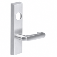 SARGENT LC-713-8-ETNJ-US26D exit device ET trim, satin chrome plate with NJ lever, less cylinder
