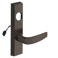 SARGENT LC-776-8-ETB electrified ET trim lever, US10B oil-rubbed bronze, rectangular escutcheon less cylinder