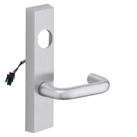 SARGENT LC-776-8-ETJ-12V-US26D electrified ET trim with J lever, satin chrome escutcheon, less cylinder