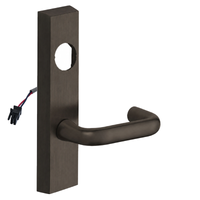 SARGENT LC-776-8-ETJ-24V-US10B electrified ET trim with J lever, oil-rubbed bronze escutcheon and wire lead