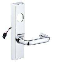 SARGENT LC-776-8-ETJ-24V-US26 electrified ET trim with J lever, polished chrome escutcheon, less cylinder
