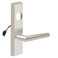 SARGENT LC-776-8-ETMI-24V-US15 electrified ET trim lever, satin nickel, rectangular escutcheon, less cylinder