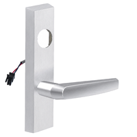 SARGENT LC-776-8-ETMJ-12V US26D electrified ET trim with MJ lever, satin chrome rectangular escutcheon