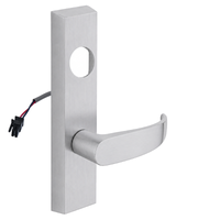 SARGENT LC-776-8-ETP-24V-US26D electrified ET trim lever, satin chrome escutcheon with wire lead