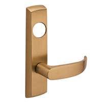 SARGENT LC-P704-NEP-US10 narrow stile exit device lever trim, satin bronze plate with P lever and cylinder hole
