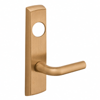 SARGENT LC-P704-NEW-US10 narrow stile exit device lever trim, satin bronze, W lever with cylinder hole