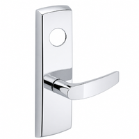 SARGENT LC-P704-WEB-US26 wide stile exit device lever trim, polished chrome plate with B lever