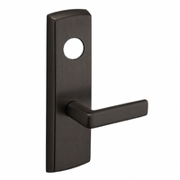 SARGENT LC-P704-WEE-US10B wide stile exit device lever trim, dark bronze, E lever with cylinder opening