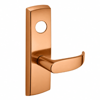 SARGENT LC-P704-WEP wide stile exit device lever trim, P lever, US9 bright bronze, less cylinder
