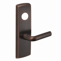 SARGENT LC-P704-WEW-US10BL wide stile exit device lever trim, dark bronze finish, W lever, less cylinder