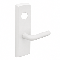 SARGENT LC-P704-WEW-WSP wide stile exit device lever trim, white finish, W lever with cylinder hole
