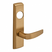 SARGENT LC-P706-8-NEB-US10 narrow stile exit device lever trim, satin bronze, B lever with round cylinder opening