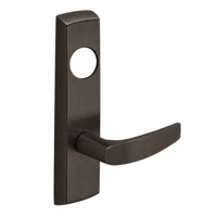 SARGENT LC-P706-8-NEL narrow stile exit device lever trim, US10B dark bronze, L lever, less cylinder