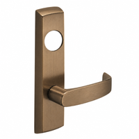 SARGENT LC-P706-8-NEL-US10BL narrow stile exit device lever trim, oil-rubbed bronze, L lever, less cylinder